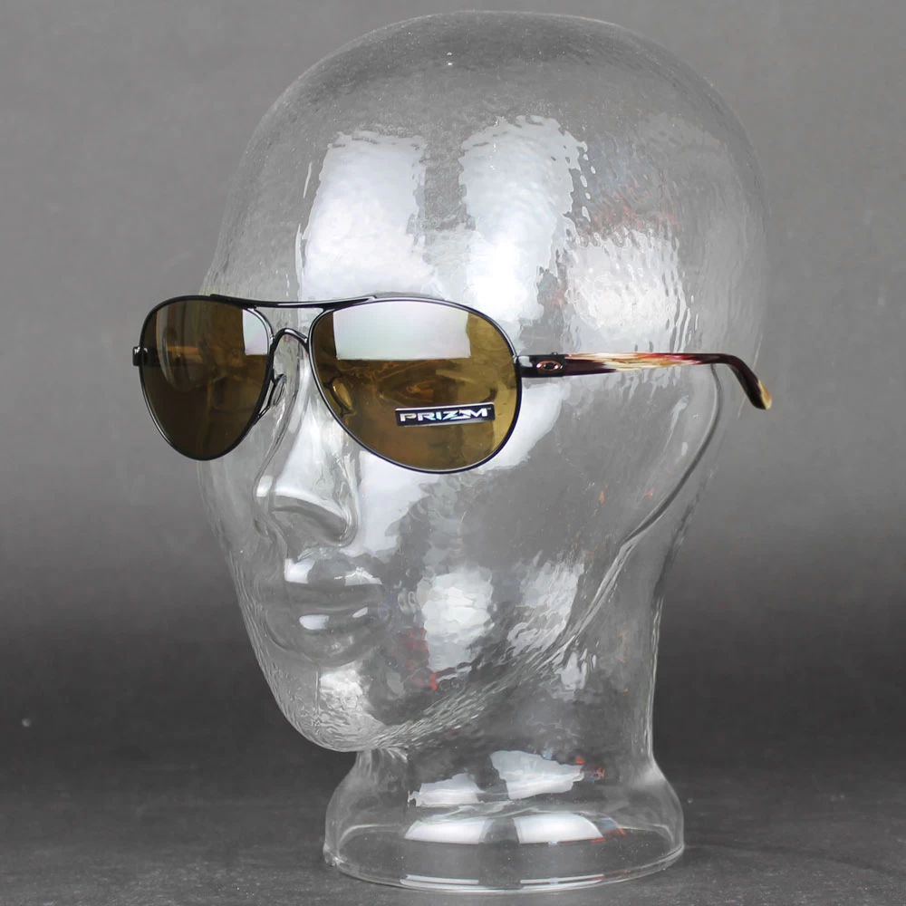 Oakley Feedback Sommerbrille Polished Black Damen – Bild 5