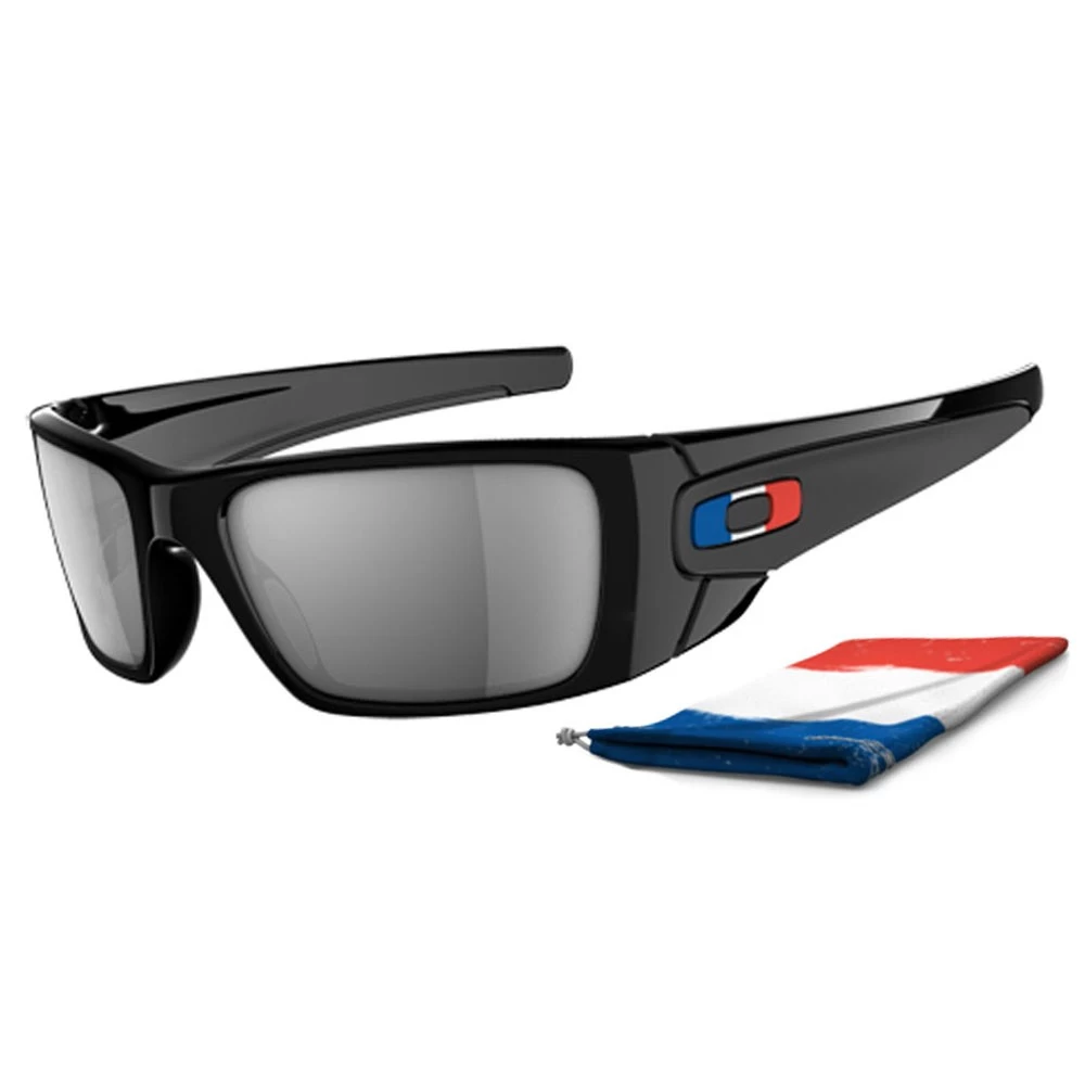 Oakley Fuel Cell Sommerbrille Polished Black Frankreich/Black Iridium Herren