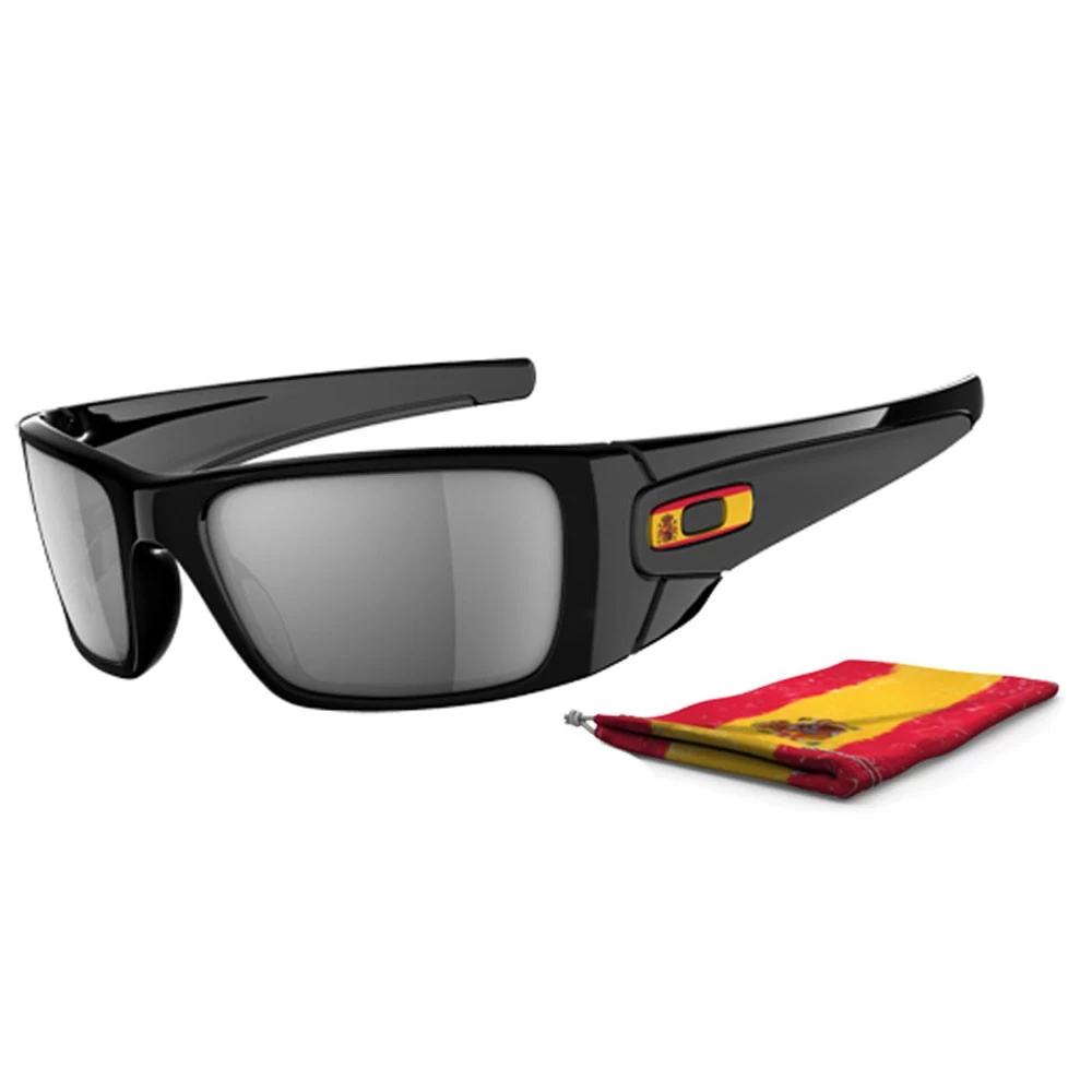 Oakley Fuel Cell Sommerbrille Polished Black Spanien/Black Iridium Herren