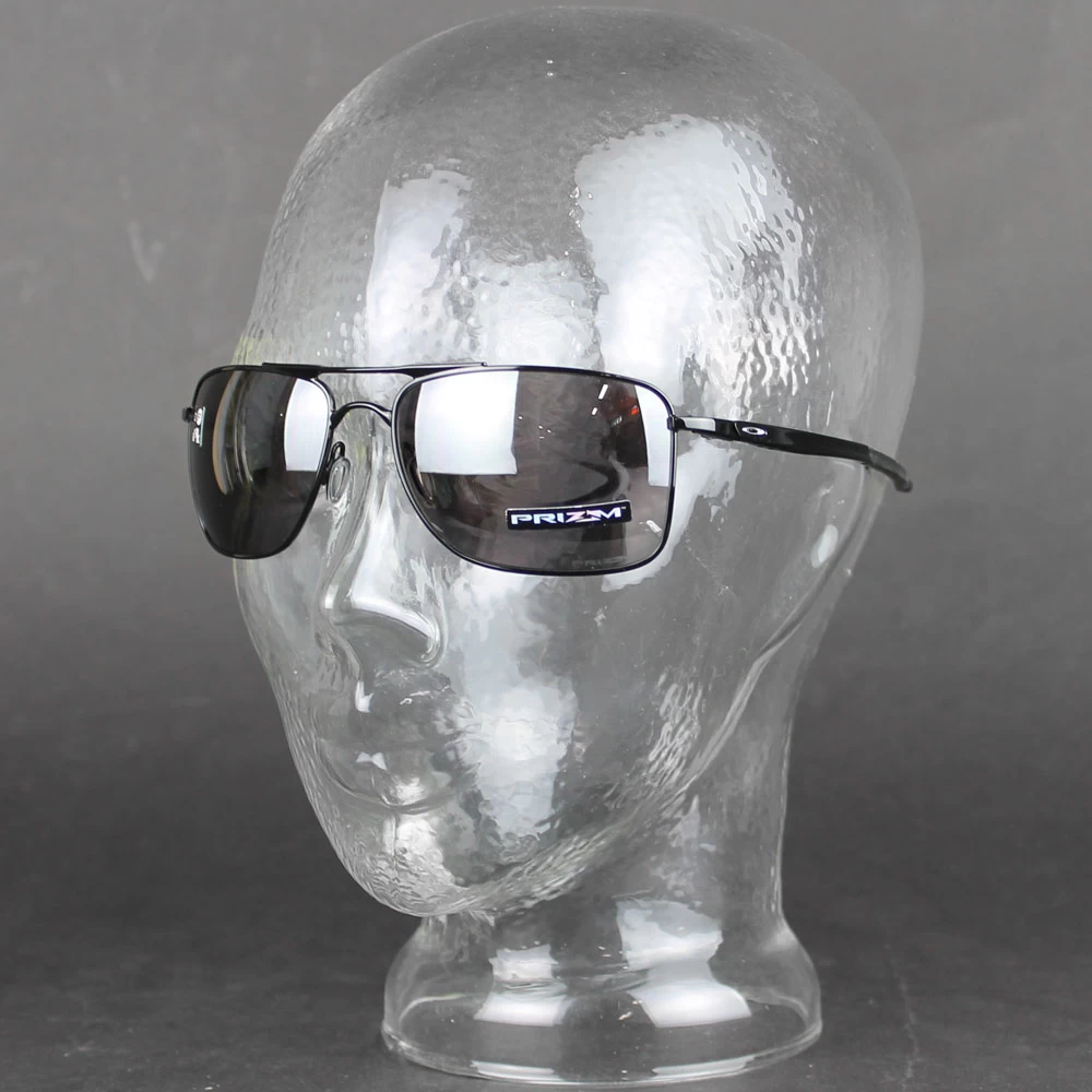 Oakley Gauge 8 Large Sommerbrille Polished Black/Prizm Black Herren – Bild 5