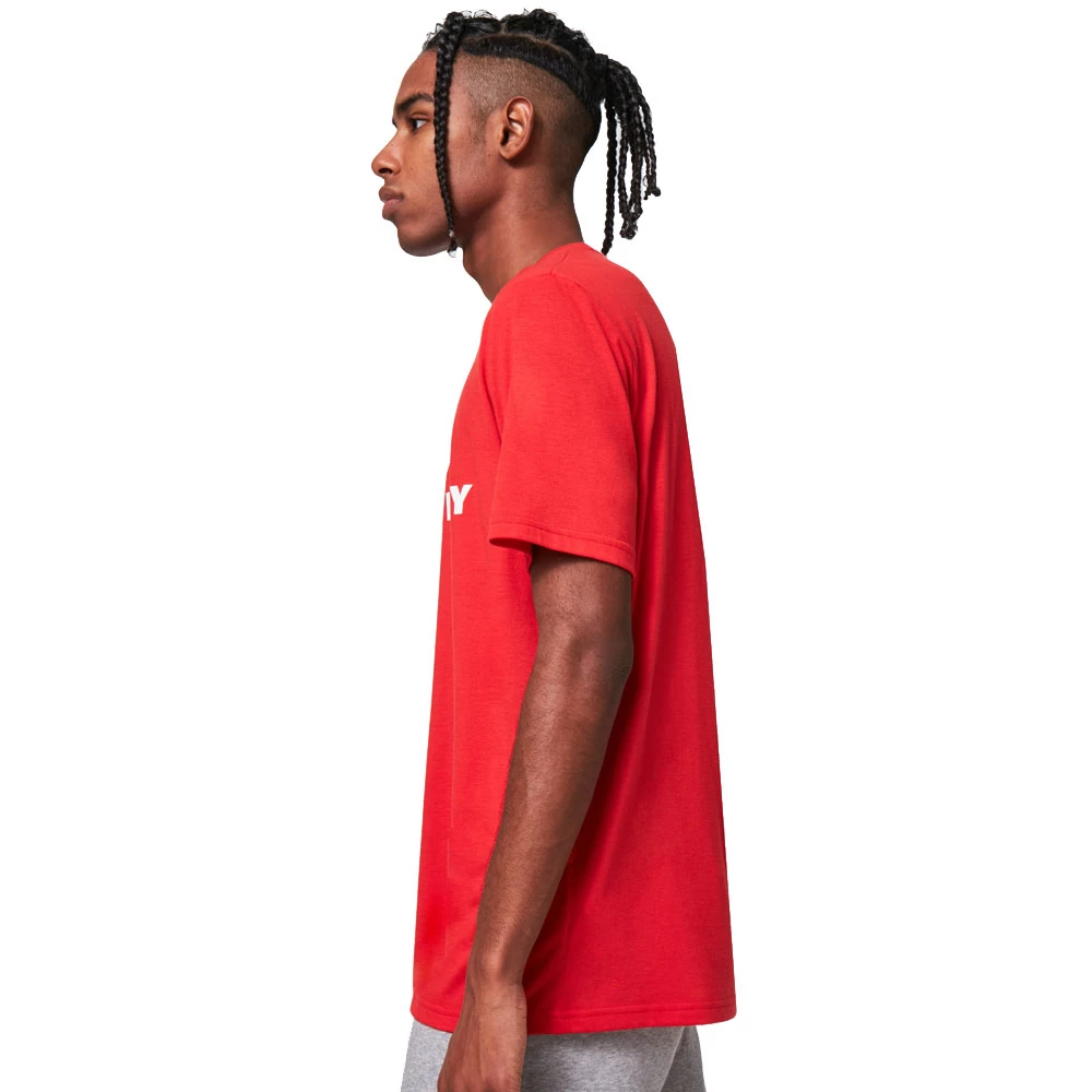 Oakley O Bark T-Shirt Red Line Herren – Bild 2