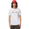 Oakley O-Bold Ellipse Tee T-Shirt White/Safari Camo Herren