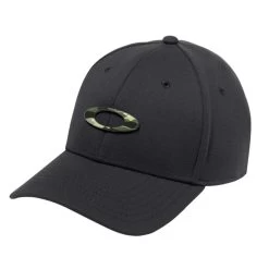 Oakley Tincan Fitted Fitted Cap Black/Graphic Camo Herren