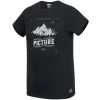 Picture Landscape T-Shirt Black Herren
