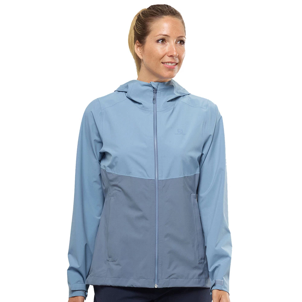 Salomon La Cote Flex Windjacke Flint/Faded Damen