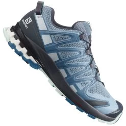 Salomon XA Pro 3D V8 Laufschuhe Ashley Blue/Ebony/Opal Blue Damen