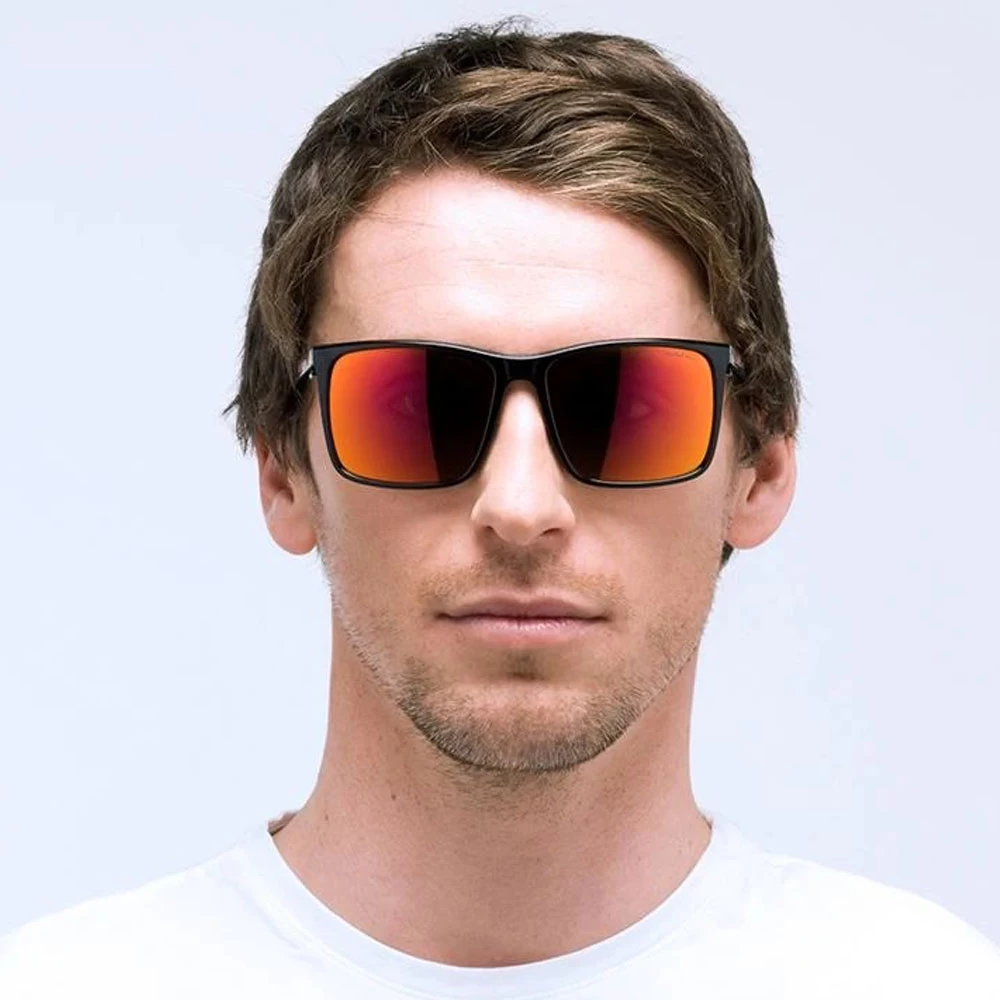 Red Bull SPECT Eyewear Bow Sommerbrille Shiny Black/Brown Red Polarized Damen, Herren – Bild 4