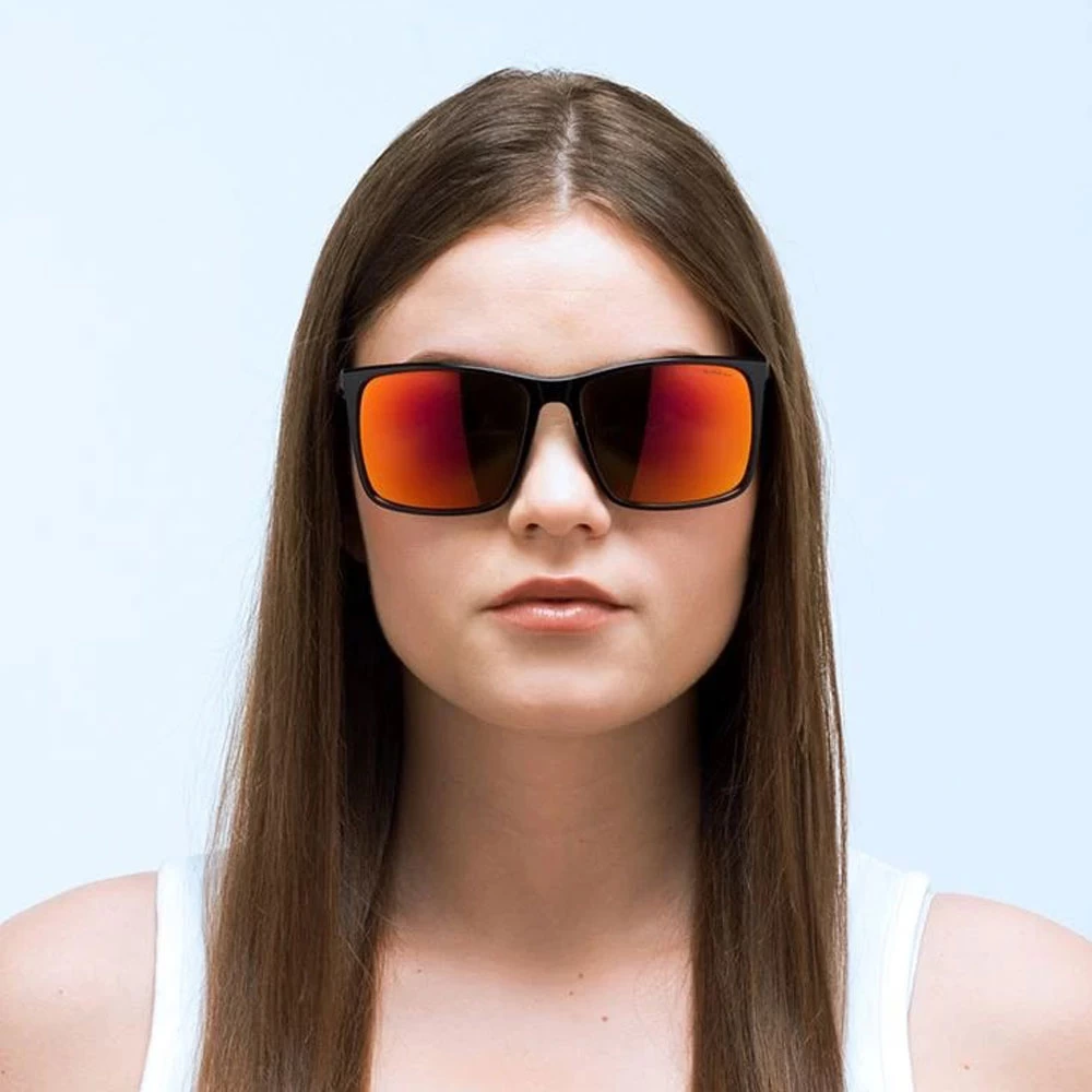 Red Bull SPECT Eyewear Bow Sommerbrille Shiny Black/Brown Red Polarized Damen, Herren – Bild 6