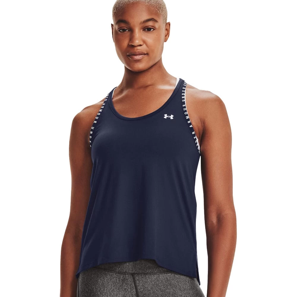 Under Armour Knockout Tank Top Midnight Navy Damen – Bild 2