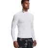Under Armour Compression Mock Kompressionsshirt White Herren