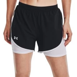 Under Armour Fly By Elite 2-in-1 Laufshort Black/White Damen