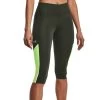 Under Armour Fly Fast 3.0 Speed Capri Hose Baroque Green/Quirky Lime Damen