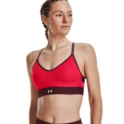Under Armour Infinity Low Sport-BH Radio Red/Chestnut Red Damen