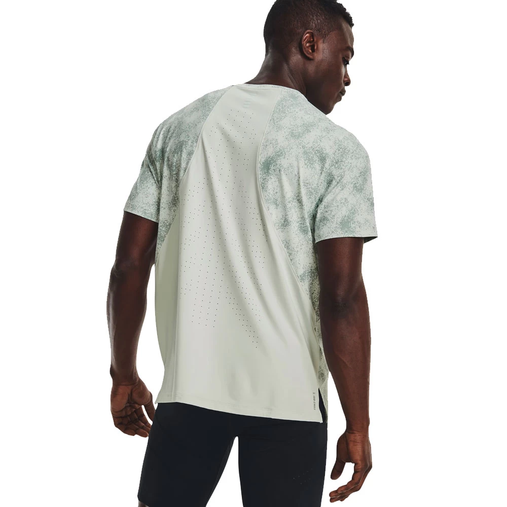 Under Armour Iso-Chill Laser Trainingsshirt Illusion Green/Opal Green Herren – Bild 2