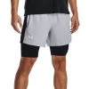 Under Armour Launch 5'' 2in1 Short Mod Gray Herren