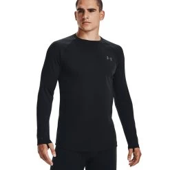 Under Armour Packaged Base 3.0 Crew Long-Sleeve Black Herren