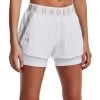 Under Armour Play Up 2-in-1 Shorts White Damen