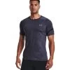 Under Armour Rush Emboss Trainingsshirt Tempered Steel Herren