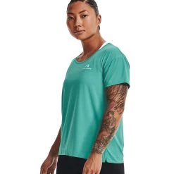 Under Armour Rush Energy Core Top Neptune Damen