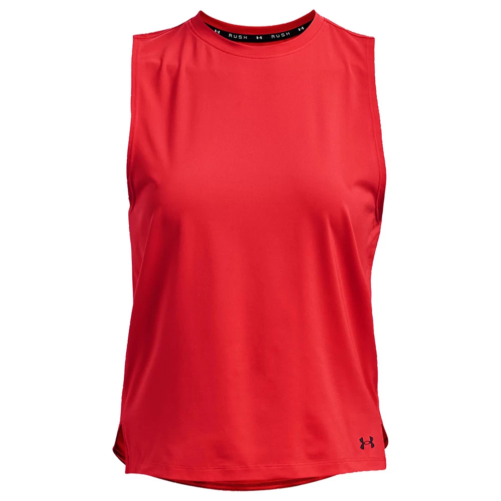 Under Armour Rush Tank Top Radio Red Damen – Bild 3