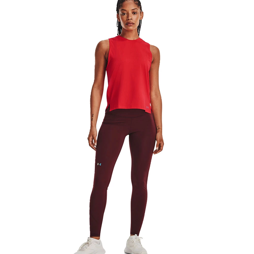 Under Armour Rush Tank Top Radio Red Damen – Bild 5