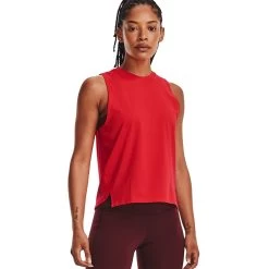 Under Armour Rush Tank Top Radio Red Damen