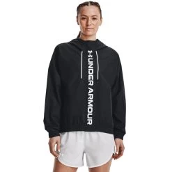 Under Armour Rush Woven Trainingsjacke Black Damen
