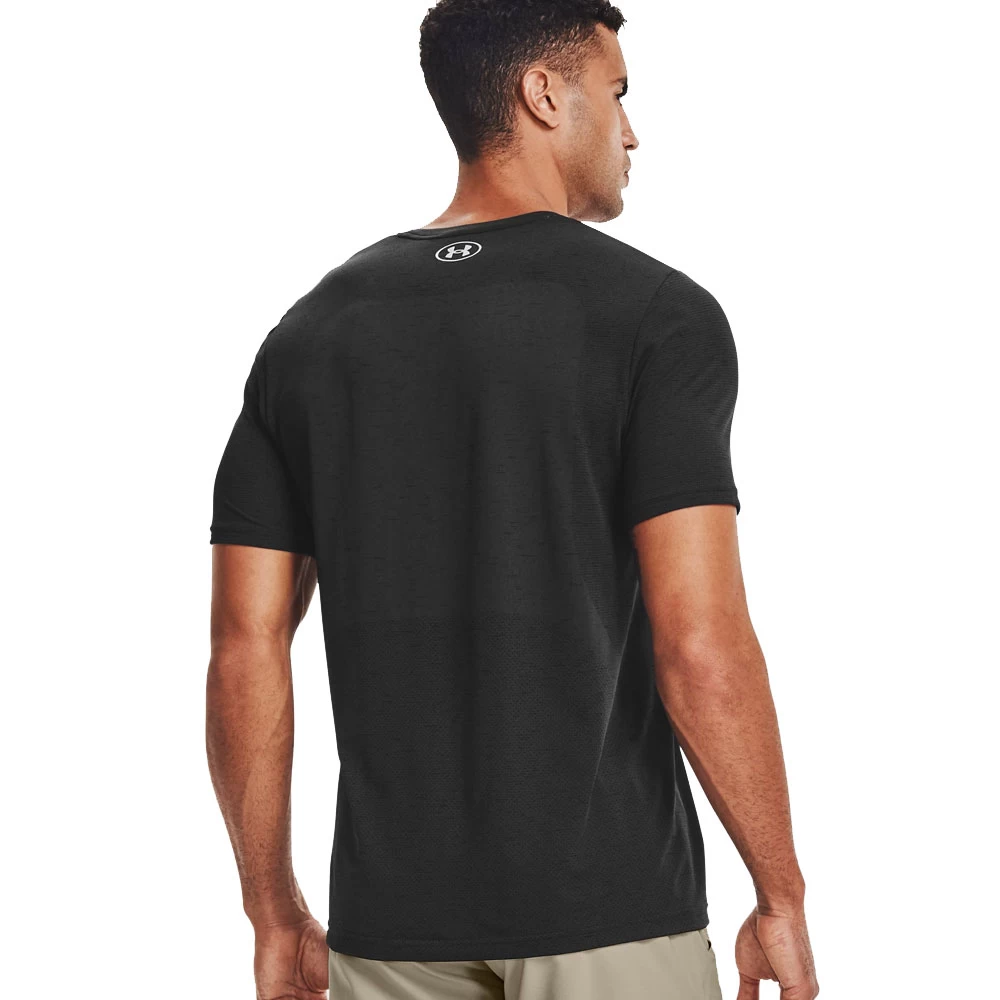Under Armour Seamless Sportshirt Black Herren – Bild 2