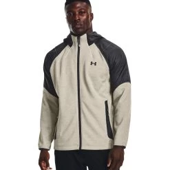 Under Armour Storm Swacket Sweatjacke Stone/Jet Gray Herren