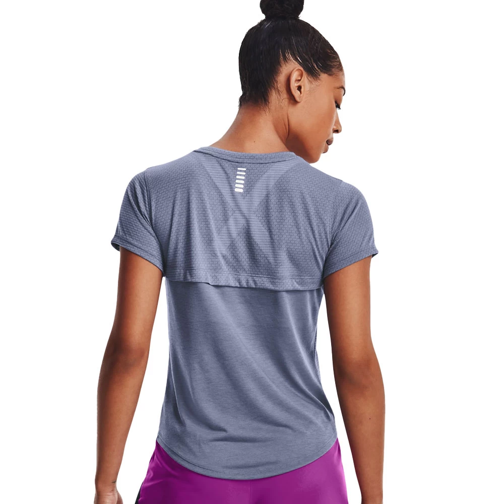 Under Armour Streaker SS Baselayer Aurora Purple Damen – Bild 2