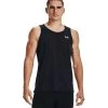 Under Armour Streaker Singlet Shirt Black Herren