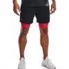 Under Armour Vanish Woven 6in Sporthose Black/Radio Red Herren