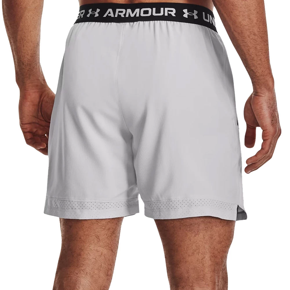 Under Armour Vanish Woven 6in Fitnessshort Halo Gray Herren – Bild 2