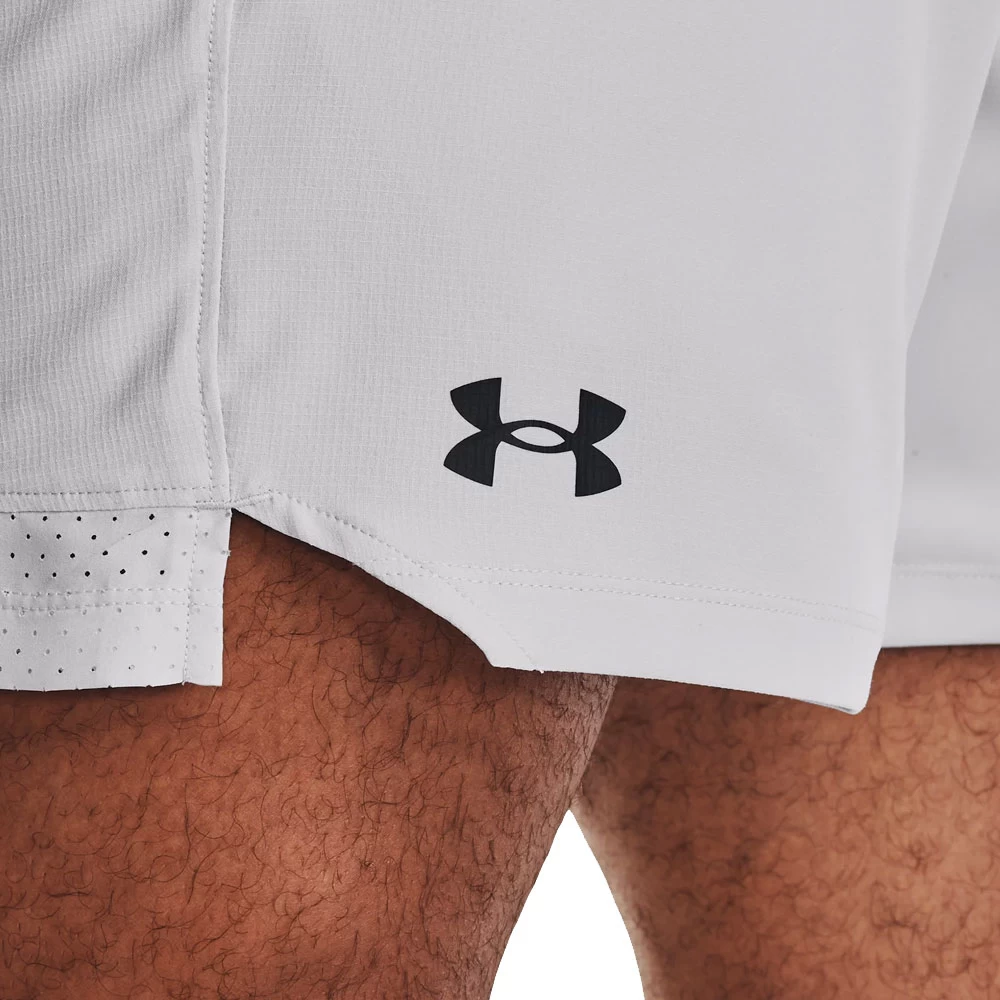 Under Armour Vanish Woven 6in Fitnessshort Halo Gray Herren – Bild 3