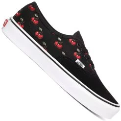 Vans Authentic Sneaker Cherries/Black Damen, Herren