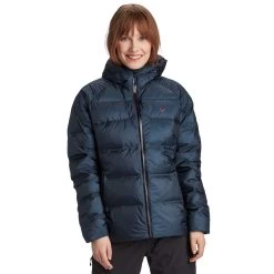 Y By Nordisk Lodur Daunenjacke Dress Blue Damen